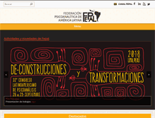 Tablet Screenshot of fepal.org